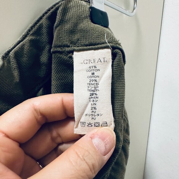 EUC The Great Ranger Pants Army - Size 26 Army green - Picture 9 of 9